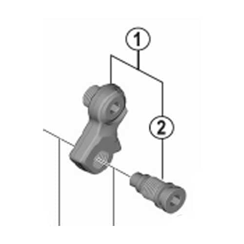 1]B軸組（ノーマル用） | シマノスモールパーツ,マウンテンバイク