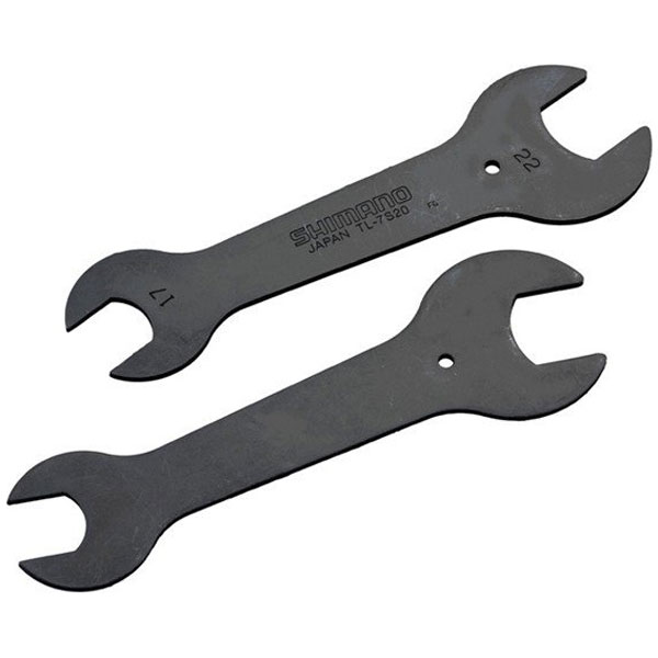 13]TL-7S20 ハブ調整スパナ（17mm×22mm） 2枚1組 | シマノスモール
