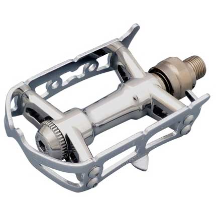 サイクルペダル ミカシマ シルバン ロード ネクスト Ezy スーペリア シルバー ペダル