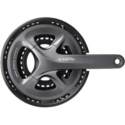 ロードバイク　NEW クラリス搭載　ホイルシマノ　ギヤクランクもシマノクラリス シマノ クラリス クランクセット FC-R2030 CG 50×39×30T チェーン