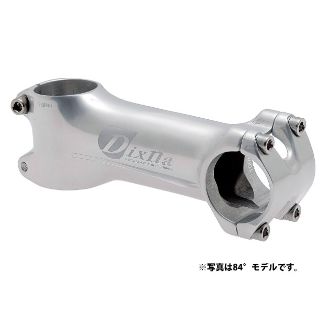 ディズナ V-シェイプ(レーザーロゴ) ステム 31.8mm 73° ソフトシルバー