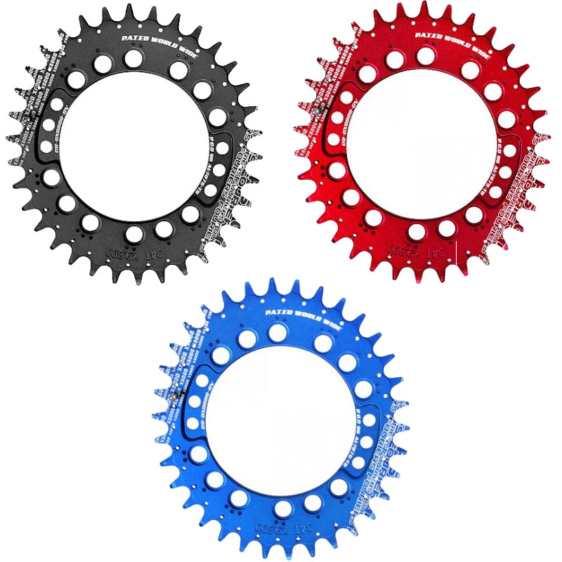 RIDEA 楕円 チェーンリング 50/34T CY-BOSS / 【CR2445】RIDEA 楕円 チェーンリングセット 50-34T