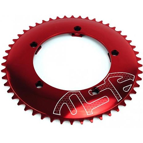 USE チェーンリング130PCD レッド | ロードバイクパーツ