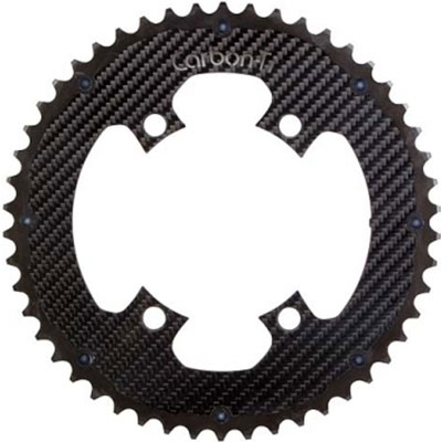 CARBON-TI 50Tチェーンリング 5穴 X-CarboRing EVO 50 x 110 (5 arms) - X-CarboRing and X-CarboRing