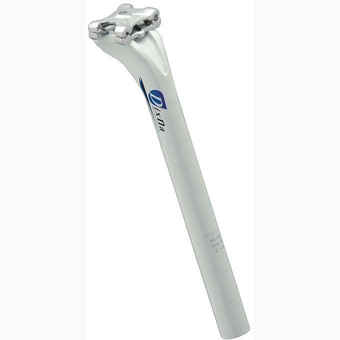 ディズナ Vシェイプ シートポスト クリアパールホワイト(43mmレール