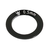 スギノ 0.5mm厚 チェーンリング スペーサー 5枚セット <M