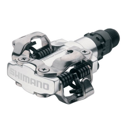 アディダス VELOSAMBAレザー とシマノSPDペダルPD-M520のセット Amazon.com : Shimano PD-M520L MTB Sport Pedals with Cleats : Bike