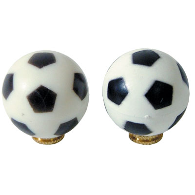 ギザ バルブキャップ サッカーボール 2個 | ロードバイクパーツ