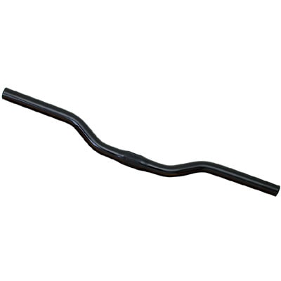 日東 B201AA バークランプ径：25.4mm MTBハンドル ブラックアルマイト