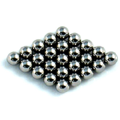 高精度 ベアリング用剛球 フロントハブ用[3/16インチ] 25個入り <即M>高精度 ベアリング用剛球 フロントハブ用[3/16インチ] 25個入り <即M>