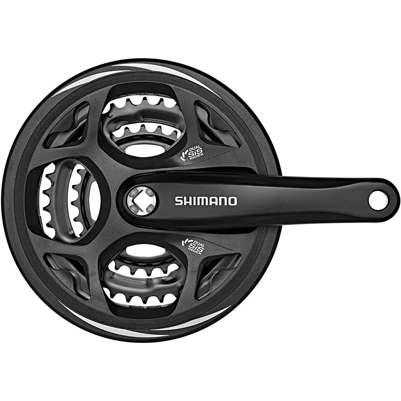 シマノ FC-M311 ブラック 48X38X28T 170mm 8/7S チェーンガード