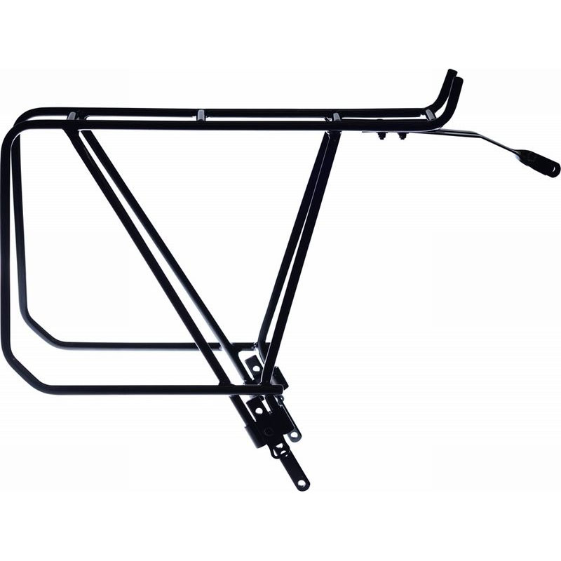 ライトウェイ パニアバッグ対応オフセットリアキャリア ブラック