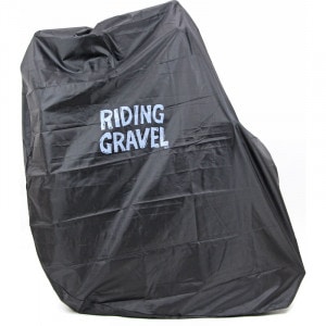 R250 グラベルバイク用 縦型軽量輪行袋 ブラック フレーム/スプロケット/ローターカバー・輪行マニュアル付属 <即>