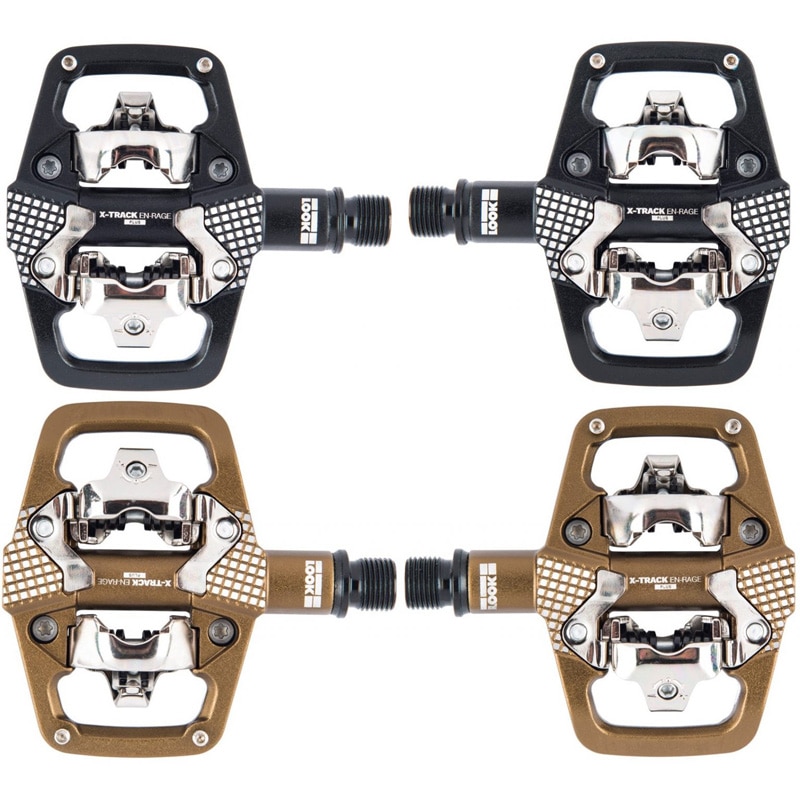 LOOK X-TRACK EN-RAGE PLUS ペダル Amazon | LOOKペダルX-Track En-Rage Plus、ブロンズ、SPD | ルック