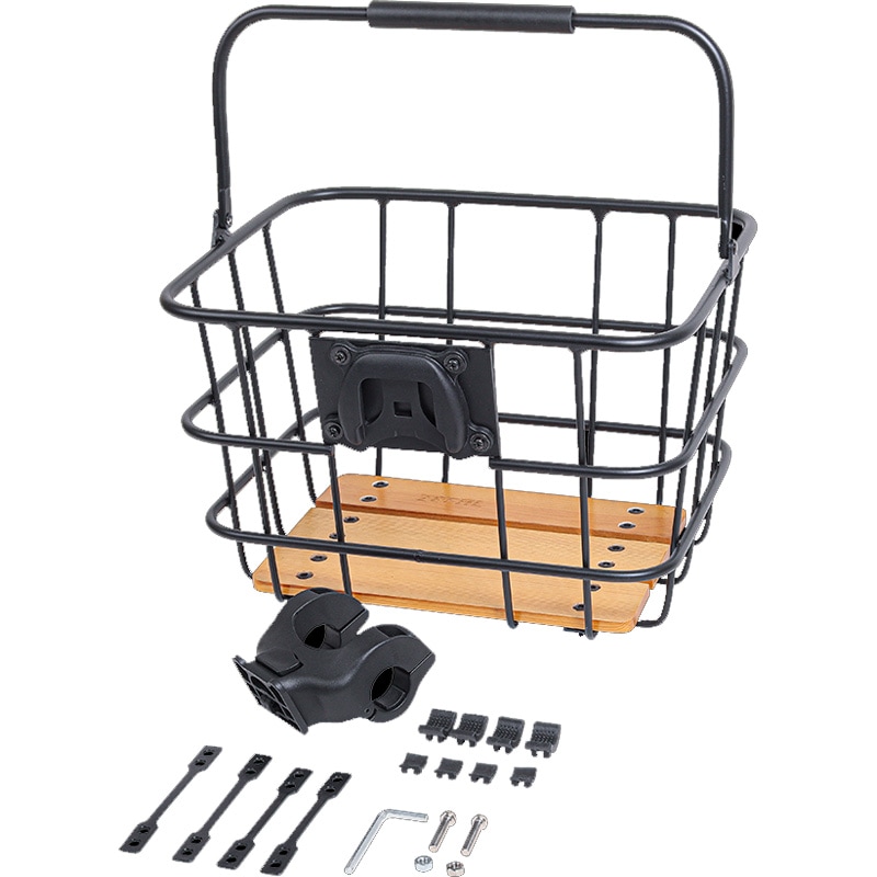 ゼファール Classic Front Basket 着脱式前かご 20L ブラック