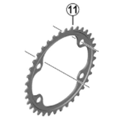 FC-R9200 165㎜　クランクアーム（左右）　（チェーンリングおまけ） SHIMANO（シマノ）XTR FC-M9200 クランクアームのみ チェーンリング