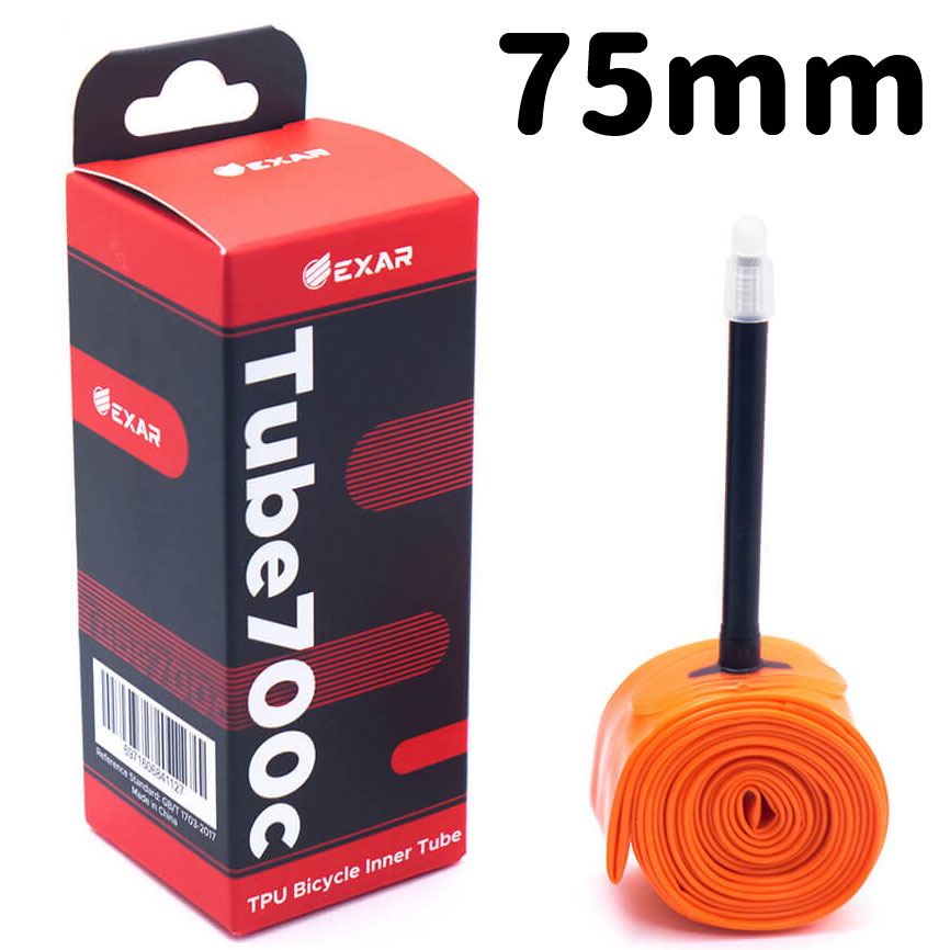 マージーン EXAR TPU 超軽量チューブ 700x23-28c 仏式60mm <即
