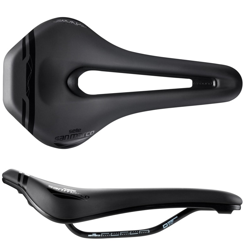 サンマルコ グラウンド ダイナミック ナロー ブラック サドル セラ