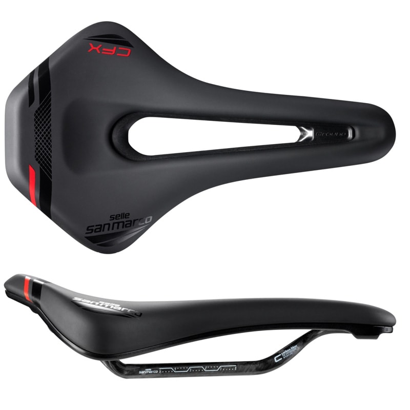 サンマルコ グラウンド ショート カーボンFX ワイド ブラック サドル セラ Selle San Marco