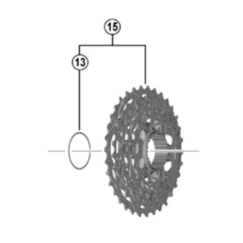 シマノスモールパーツ,ロードバイク,DURA-ACE R9200,CS-R9200