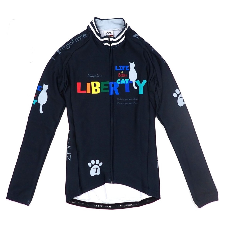 セブンイタリア Liberty Cat Jersey ネイビー セブンイタリア Liberty Cat LS Jersey グラファイト | メンズウェア