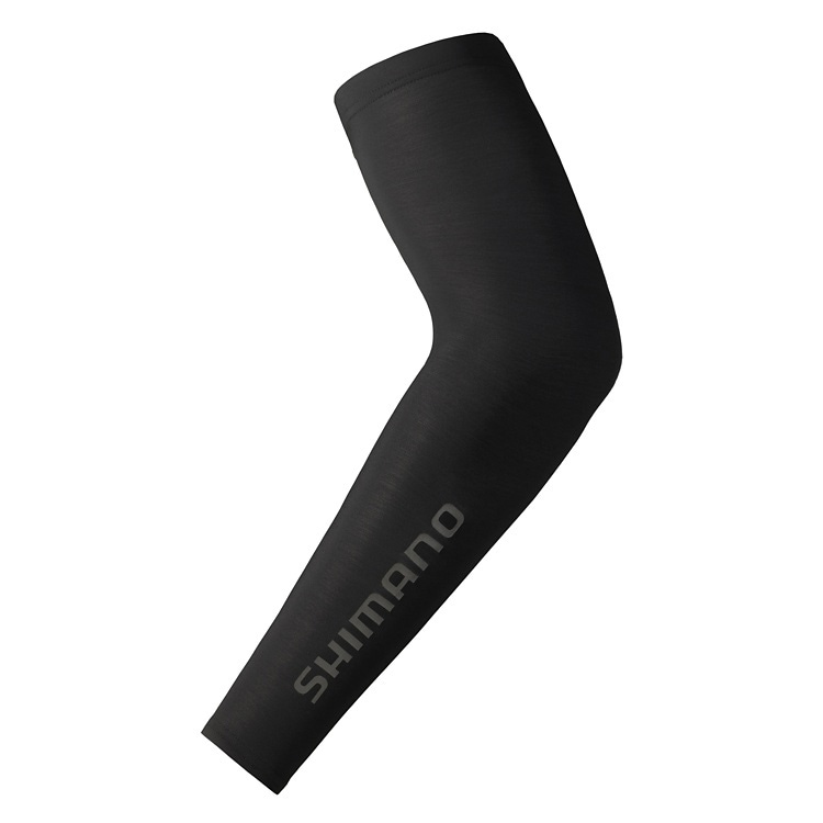 シマノ バーテックスアームウォーマーブラック 秋冬 SHIMANO (CW-WABW