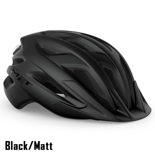 メット CROSSOVER Black/Matt バイザー付き ヘルメット | 特価売場 