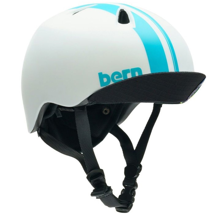 bern ヘルメット ホワイト/シルバー L 楽天市場】ヘルメット bern サテンホワイトの通販