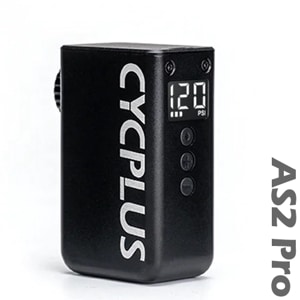 CYCPLUS TINYPUMP CUBE AS2PRO ブラック 空気圧計付き MAX120Psi 電動空気入れ 電動ポンプ  仏米対応 サイクプラス <即>
