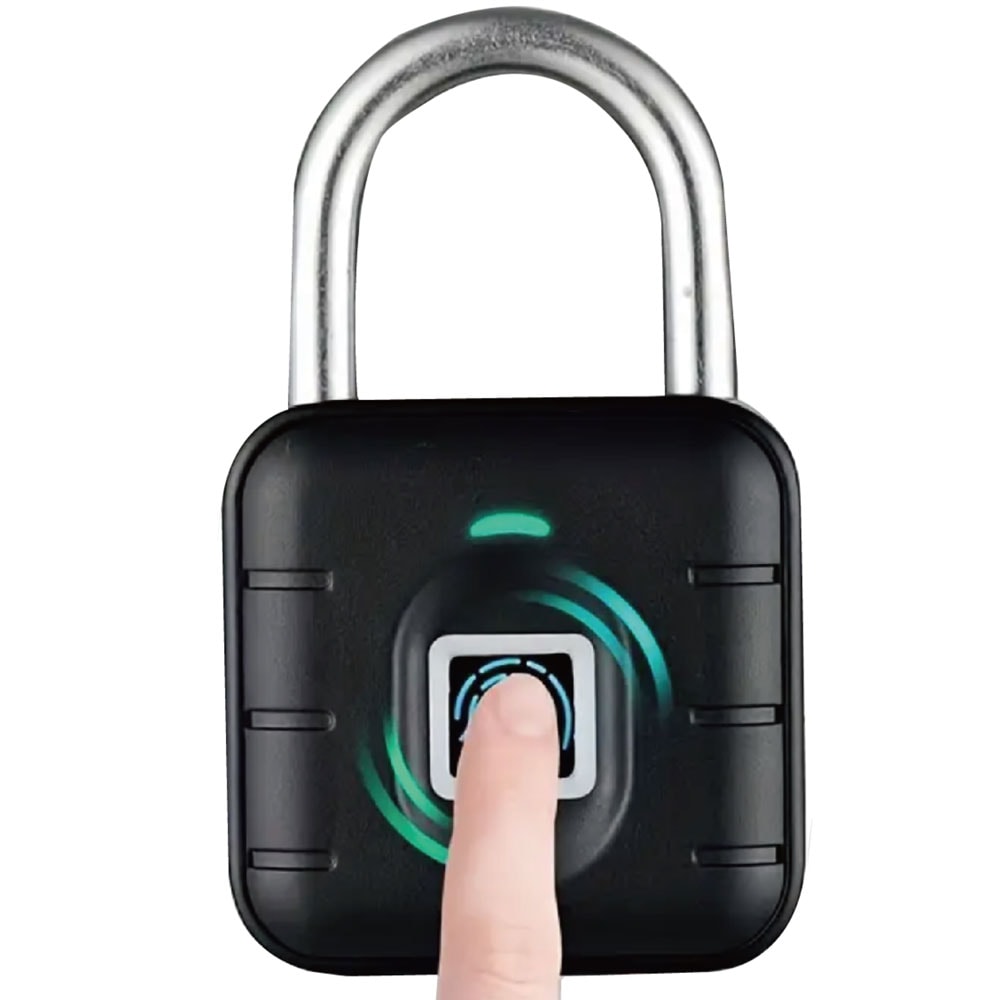 ビートップス Touch Open 指紋認証ワイヤー付き南京錠 | アクセサリー