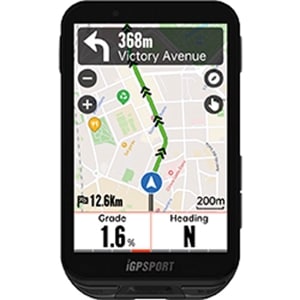 iGPスポーツ サイクルコンピューター iGS800 3.5インチカラータッチスクリーン GPS USB充電<即>