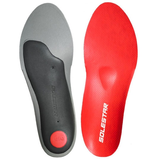 SOLESTARソールスターコントロールEU42サイズ　レッド Solestar ソールスター ニュートラルラン レッド インソール