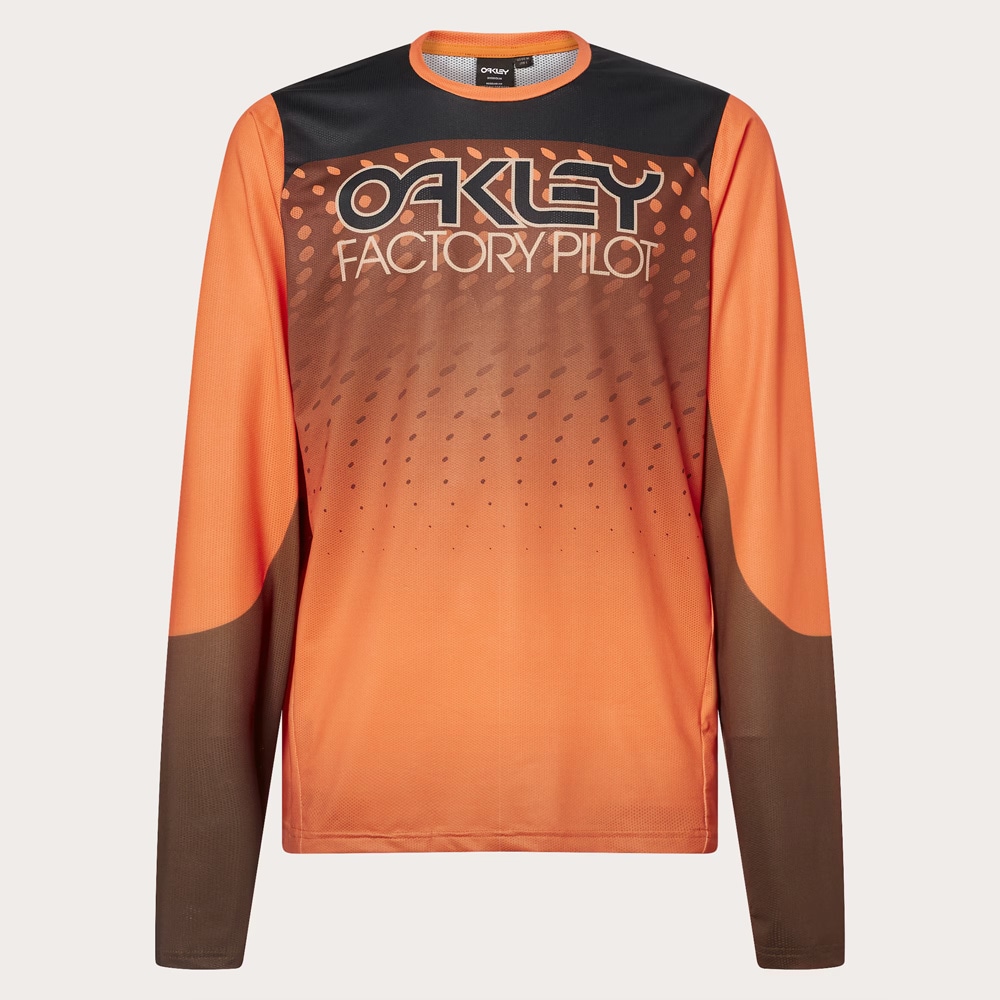 オークリー Seeker Gradient Ls Jersey グラディエントエリプス