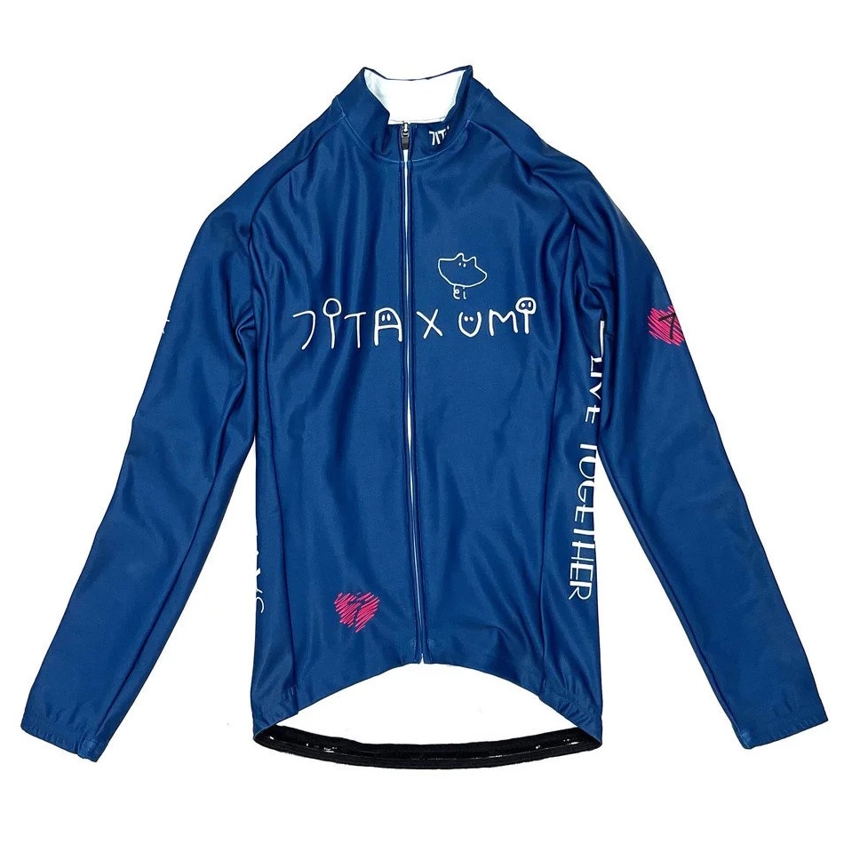 セブンイタリア Umi Same Lady LS Jersey ネイビー レディース