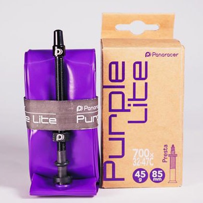 パナレーサー パープルライト 700×32-47C 85mm TPUチューブ