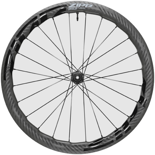 ZIPP 353 NSW Tubeless Disc 前のみ | ロードバイクパーツ,完組