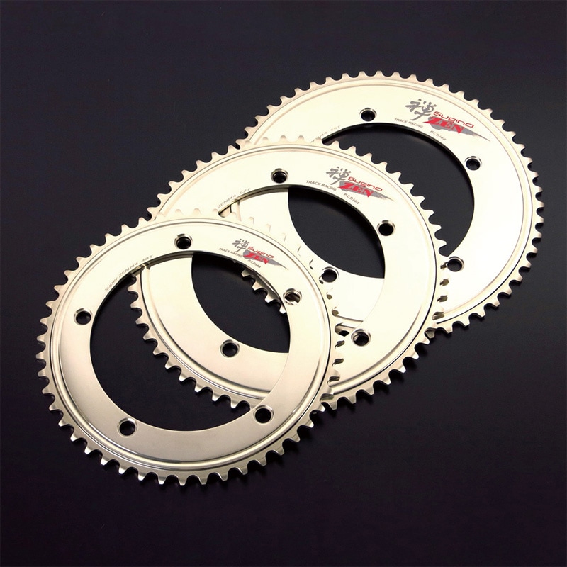 スギノ SUPER ZEN144 S3 1/8 1枚 57T チェーンリング | トラック