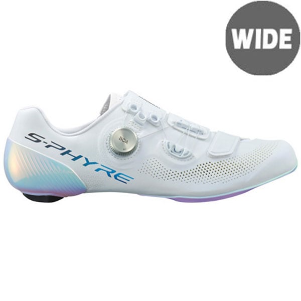 シマノ S-PHYRE(SH-RC903PWR) ホワイト ワイドタイプ SPD-SL シマノ S-PHYRE(SH-RC903PWR) ホワイト ワイドタイプ SPD-SL