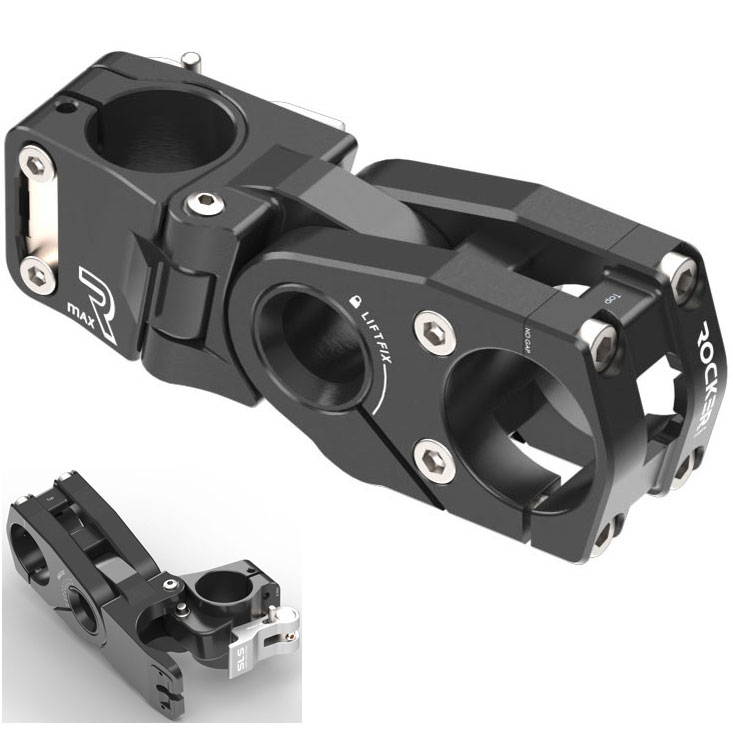 BURGTIC Enduroブラック ステム 35mmクランプ 長さ42mm マウンテン