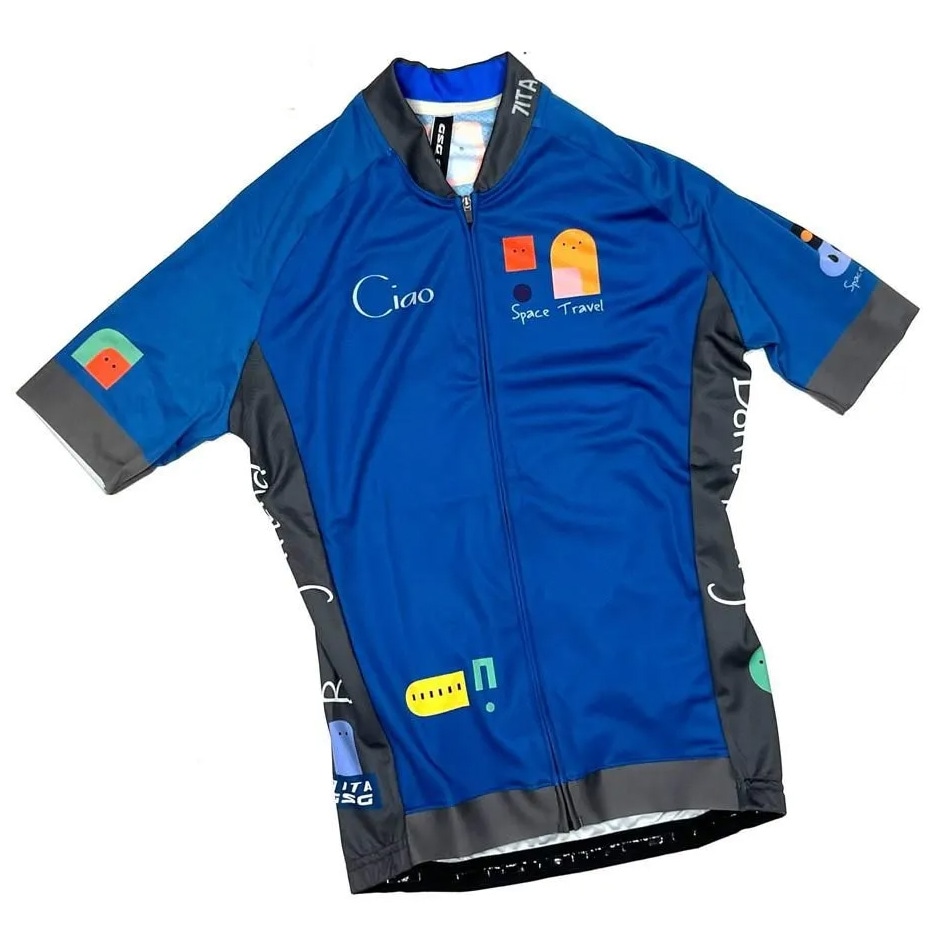 7-ITA CAFE CAT II LADY JERSEY(グラファイト)