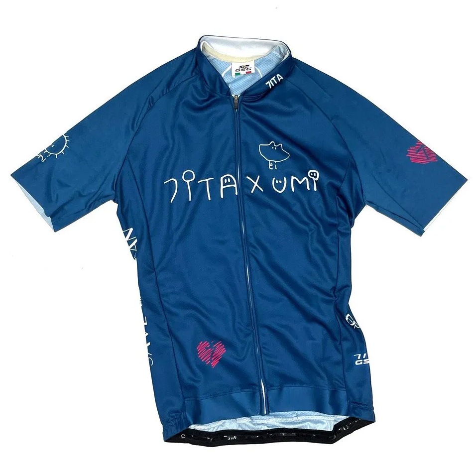 7-ITA CAFE CAT II LADY JERSEY(ネイビー)