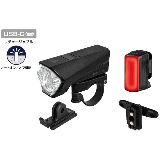 トピーク パワーライト コンボ 400/30 USB充電 | アクセサリー