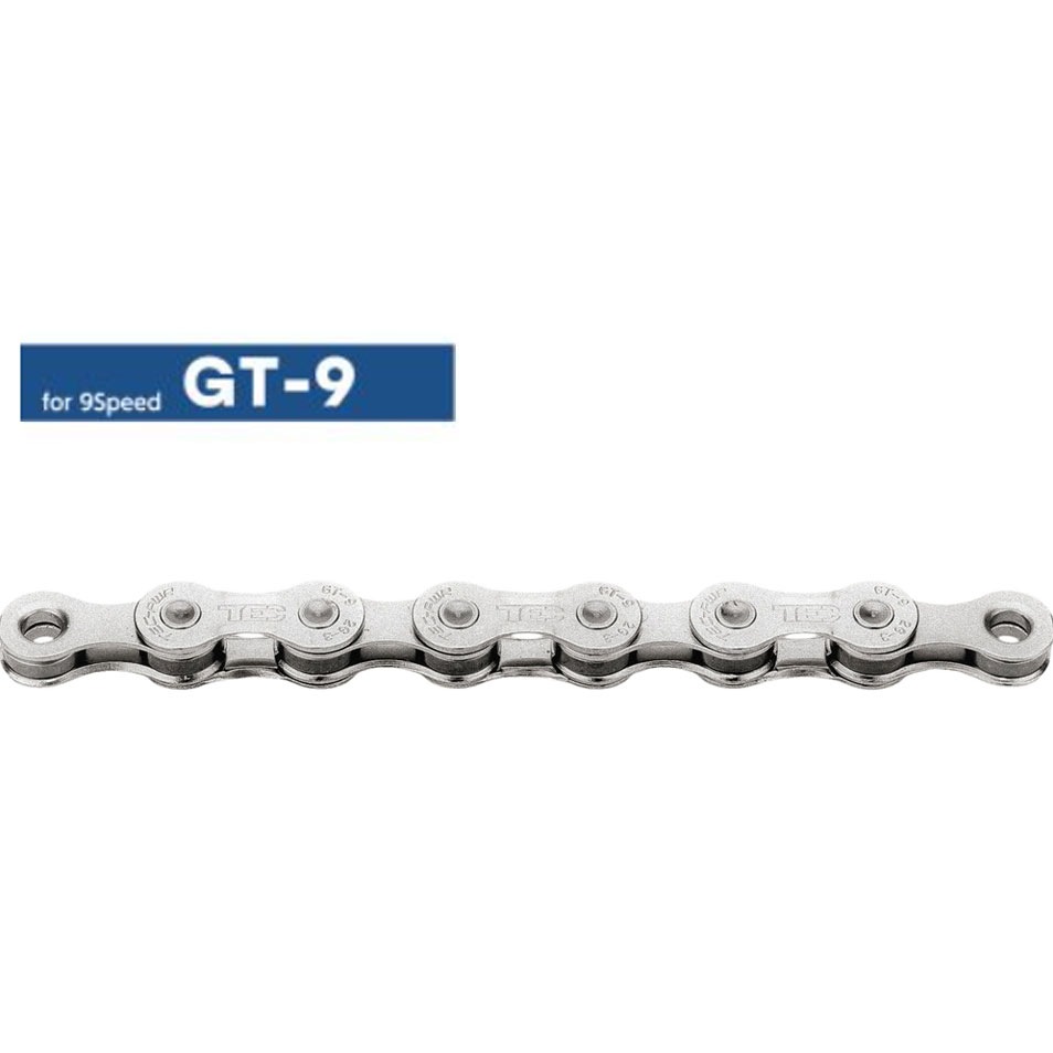 TECチェーン GT-9 SLV-RB シルバー 1/2x11/128 116L | ロードバイク
