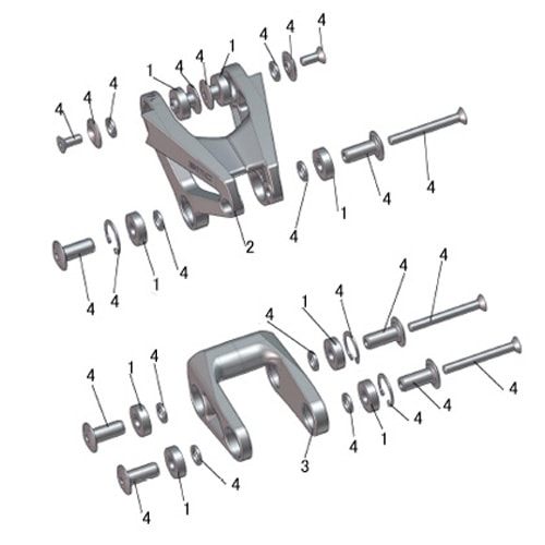 BMC Bearing Kit FS/SF/TF | マウンテンバイクパーツ,リア