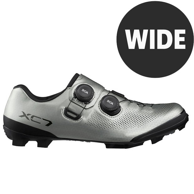 シマノ SH-XC703 シルバー ワイドタイプ SPDシューズ | シューズ,SPD用
