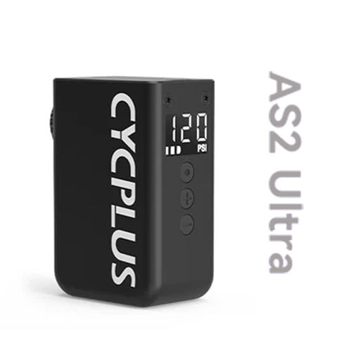 CYCPLUS 空気入れ 自転車 AS2 Ultra 電動空気入れ　未使用新品 CYCPLUS AS2 ULTRA 超小型 ブラック 空気圧計付き MAX120Psi