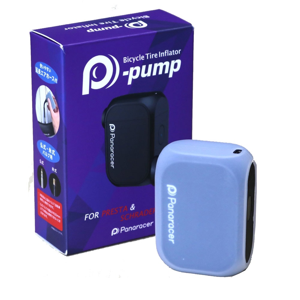 アクセサリー Panaracer P-pump パナレーサー P-pump 電動ポンプ 電動空気入れ 仏米対応