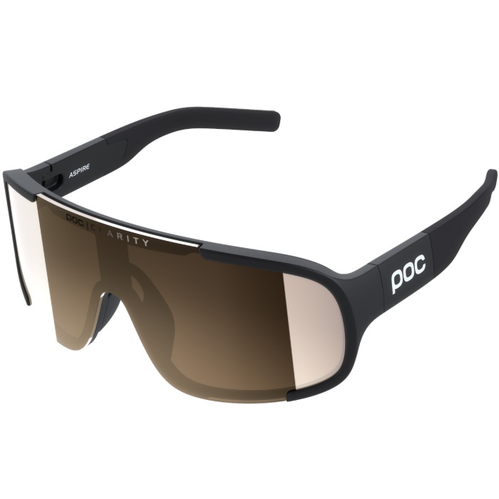 【関税込み】Coperni ブラック Cycling サングラス POC Aspire Wide Fit ウラニウムブラックフレーム クラリティ