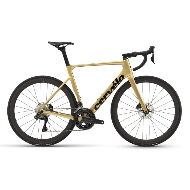 送料無料】【代引不可】24サーベロ SOLOIST R8170 ULTEGRA Di2 Gold