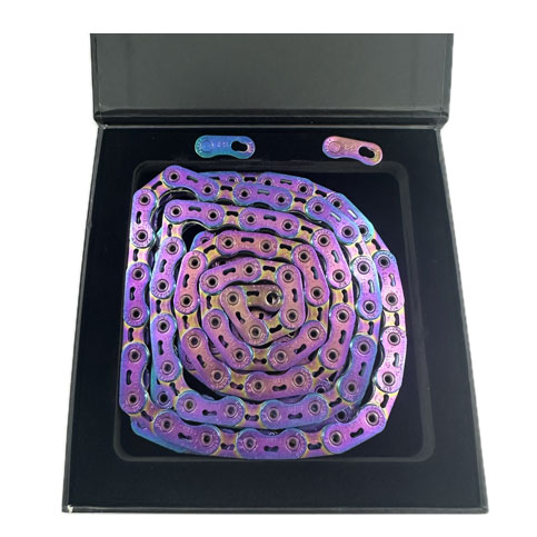 SUMC 12速チェーン S12SLPRO シマノ用 フラットトップ レインボー